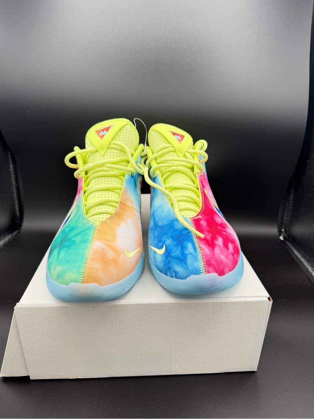 Nike Monopoly X LeBron 22 Tie-Dye Athletic Sneakers 9 m replacement box NEW shoe - Picture 3 of 4